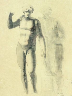 Figure Study (Poussin)