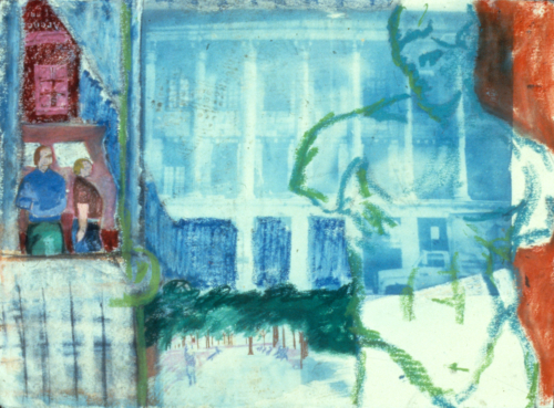 Using Greek Columns for Sky