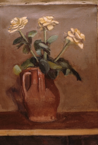 Three Roses  Bean Jar